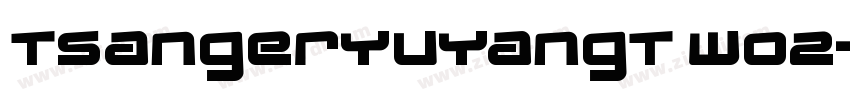 TsangerYuYangT WO2字体转换